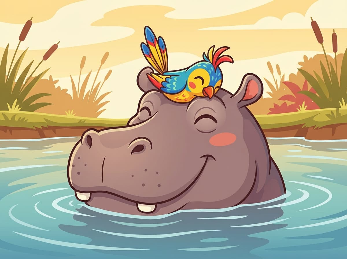 Hippo at the Waterline