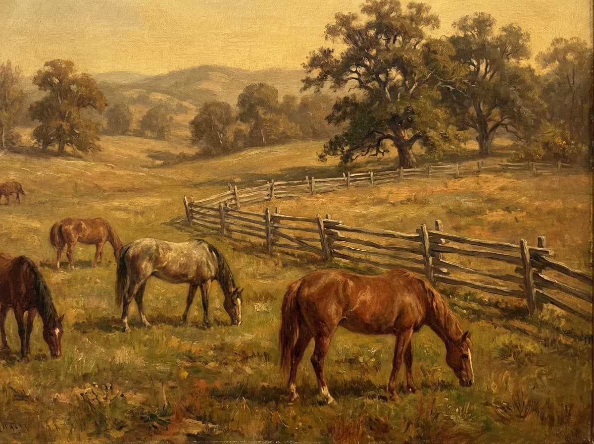 Horses at Pasture