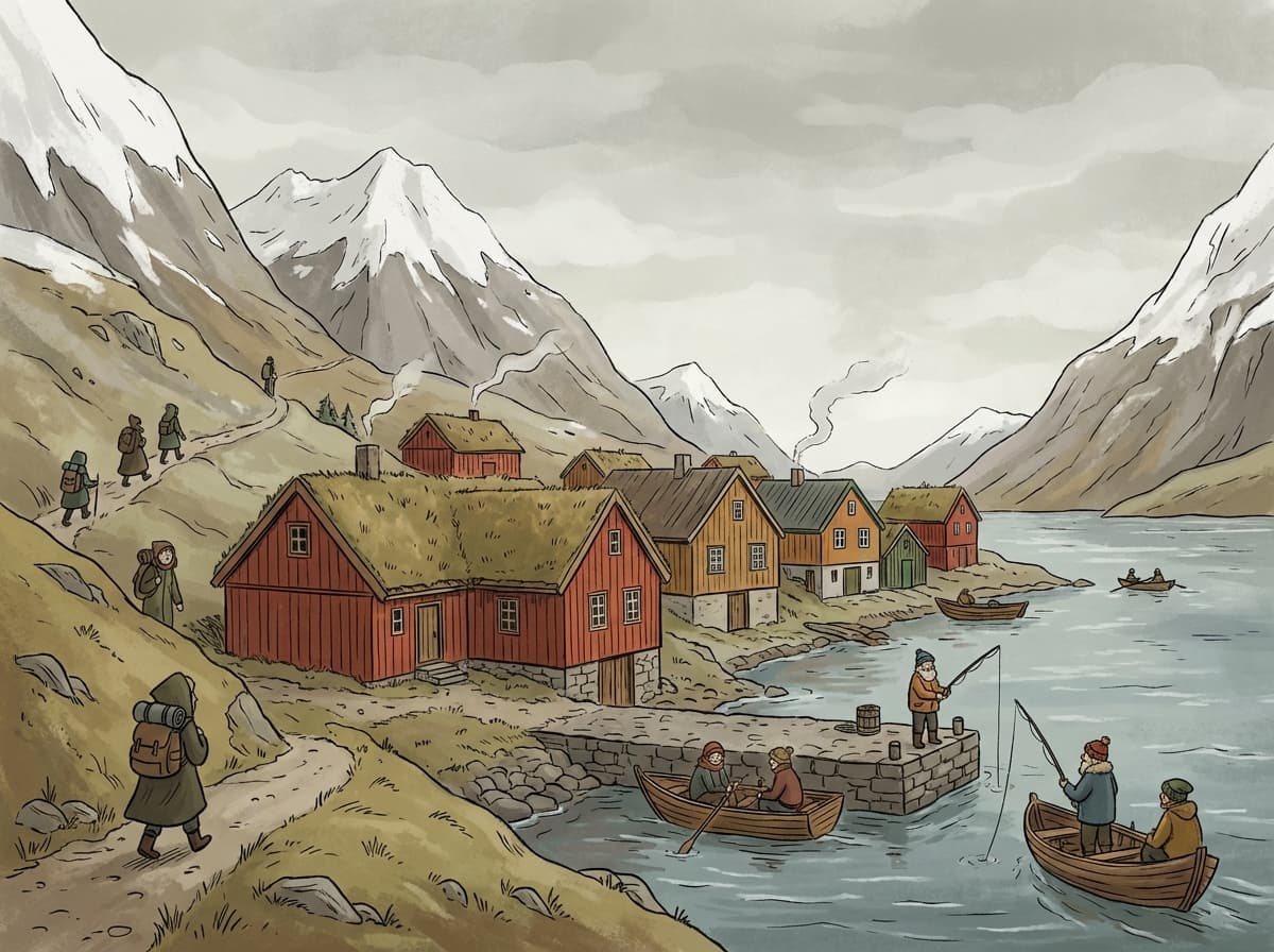 Norwegian Village Life